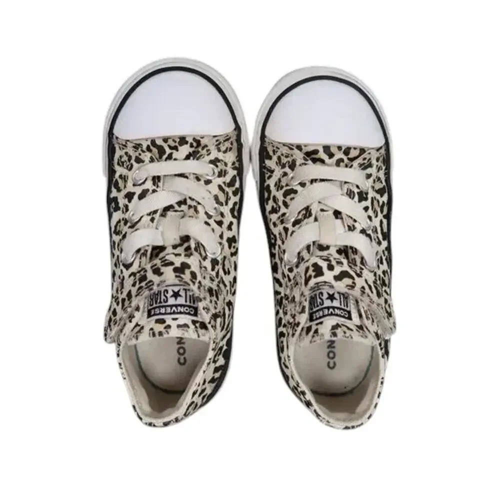 Converse Shoes Infant 9 Sneakers Chuck Taylor All Star Low Toddler Leopard Print
